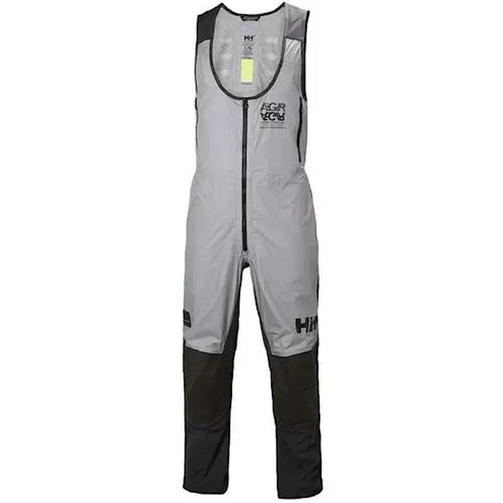 HELLY HANSEN | NWOT AEGIR Ocean Racing Series Gray and Black Sailing Bibs